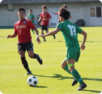 小さい頃からやっているサッカー